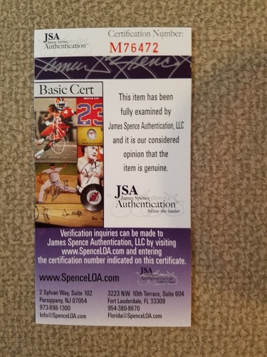 John Glenn signed autographed photo display, in astronaut suit, JSA COA