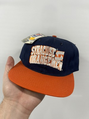 Vintage Syracuse University The Game Snapback Cap Navy 90s NWT DEADSTOCK