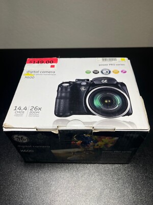 BRAND NEW General Electric Co X600-WH 14MP Digital Camera w 2.7-Inch LCD (White)