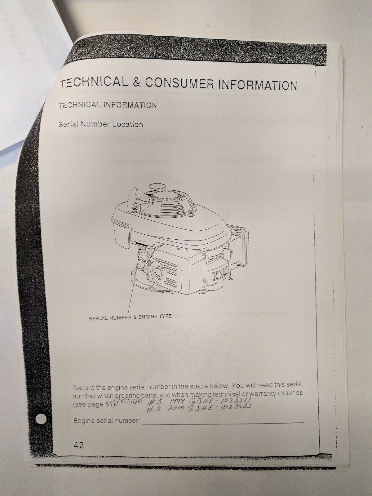 Honda Engines Owner's Manual GCV135 GCV160 Copy