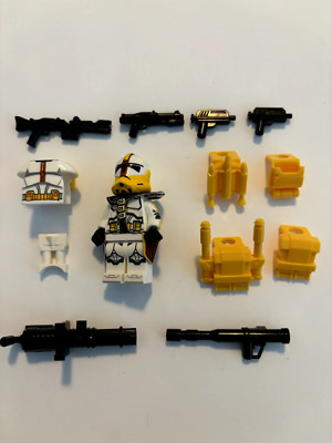 Republic Bricks Lego Star Wars Commander Bly Minifigure With Custom Accessories