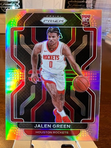 2021-22 Prizm Basketball Jalen Green Silver Prizm Rookie 2021-22 Prizm Basketball Jalen Green Silver Prizm Rookie