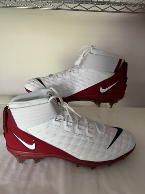 Nike Force Savage Pro 2 PE Ohio State Football Cleats BV3969-103 Size 16 NWOB
