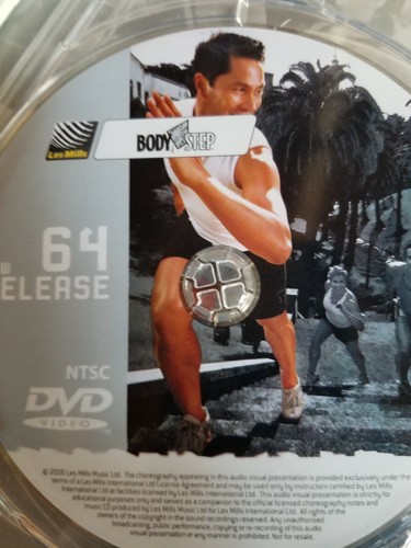 Les Mills Body Step New Release #64 Instructors Kit DVD CD & Choreography Notes