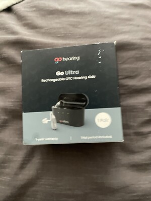 Go Ultra OTC Hearing Aids  New NEVER USED