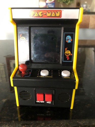 Pac-Man Arcade Classics Mini Arcade Game with Color Screen Working #09562