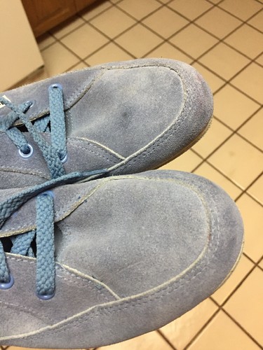 Hyde blue suede Leather Bowling Shoes Women's 6.5 vintage