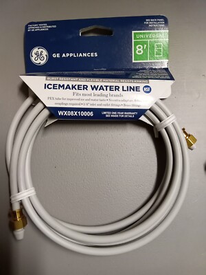 GE -  UNIVERSAL 8 FT. ICEMAKER WATER LINE -  WX08X10006 - NEW