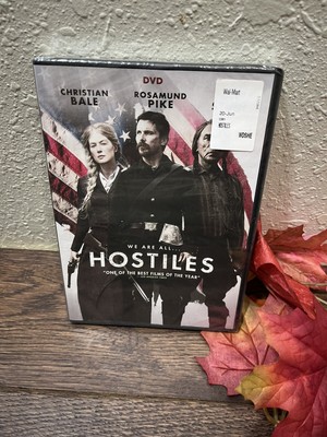 Hostiles Dvd Brand New Factory Sealed White Screen Rated R 2017