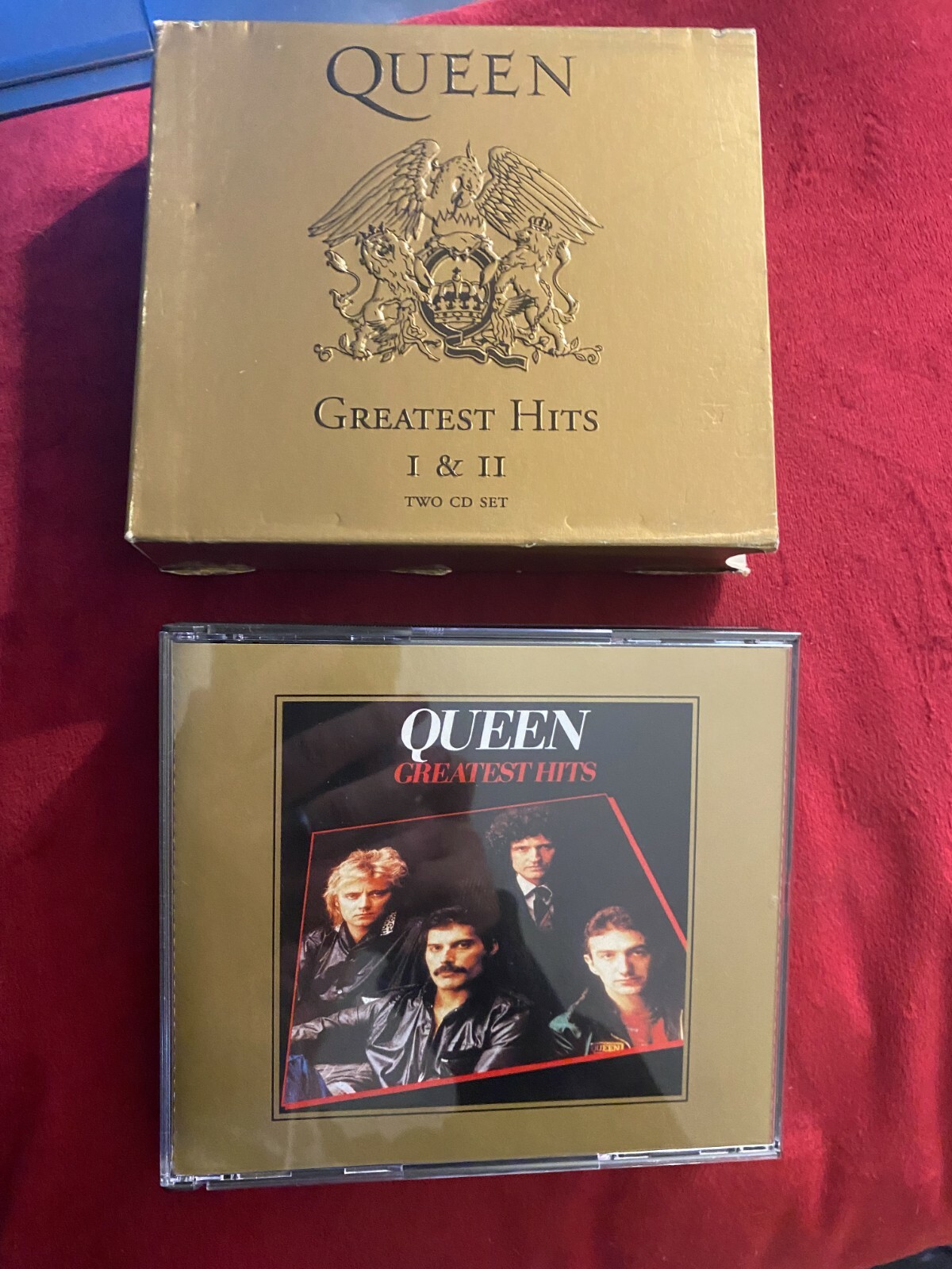 ミュージック Queen Queen *Greatest Hits I & II *2xCD *1994 *Hollywood *NM/VG+
