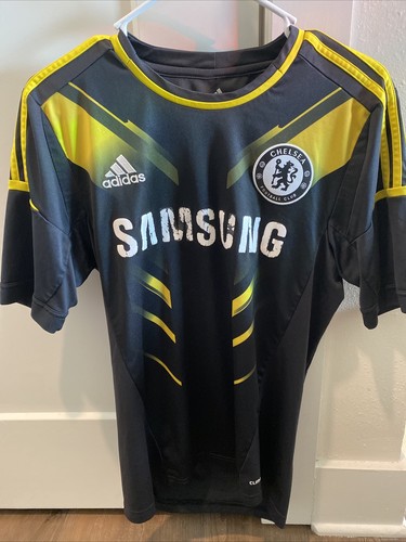 Chelsea FC アディダス ジャージ CASS 1 Adidas Chelsea FC Jersey Large 13 14 White Youth Boys