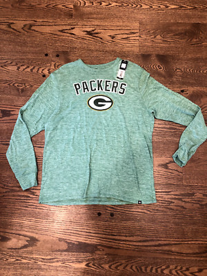 GREEN BAY PACKERS 47 BRAND LONG SLEEVE TEE - SIZE MENS  XL