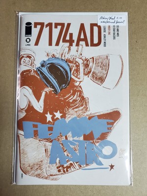 7174ad #1 1:10 Ashley Wood Wraparound Variant Comic Book 1st Print!!