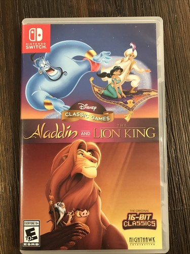Nintendo Switch - 【Lion】Nintendo Switch Disney Classic Games: Aladdin and The Lion King for Nintendo