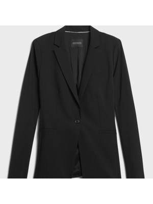 

BANANA REPUBLIC Женский черный школьный блейзер Petites, 883446-00