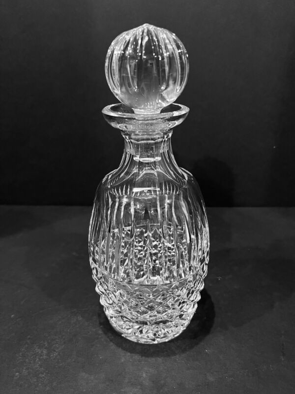 Waterford Crystal MAEVE/BALTRAY/TRAMORE Spirit Decanter w/Stopper  10 1/2"