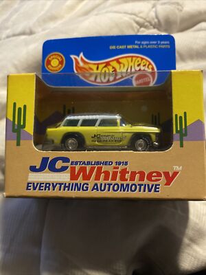 Hot Wheels JC Whitney EVERYTHING AUTOMOTIVE Chevy Nomad-REAL RIDERS-1998