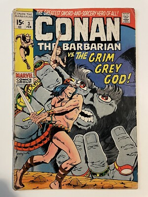 Conan The Barbarian #3 ( 1st App. Of Borri ) 1971