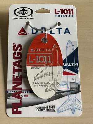 デルタ航空 Planetags L-1011（MotoArt Planetags Delta L-1011