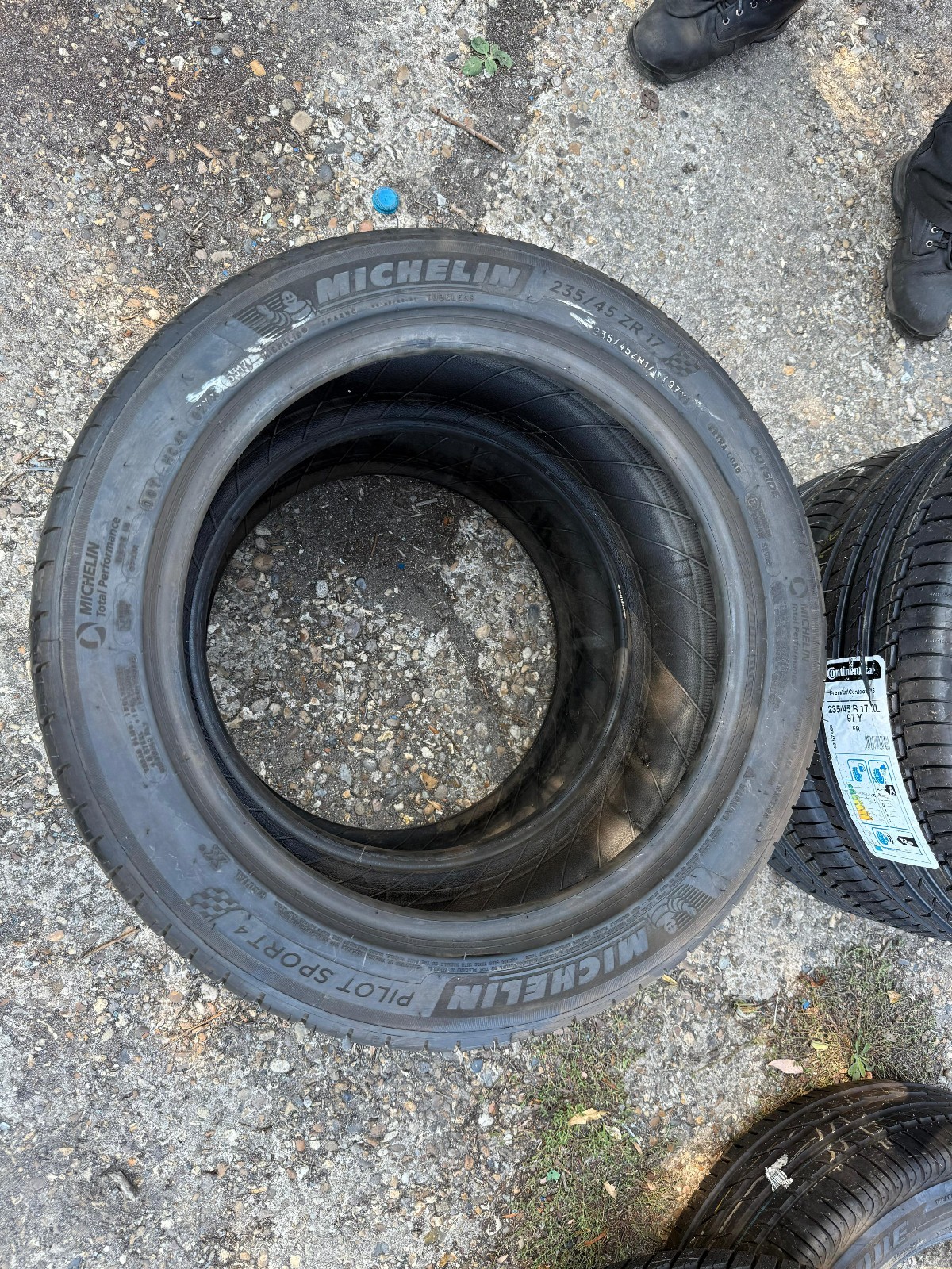 New 235 45 17 Michelin, Pilot Sport 4, XL, 97Y, x1 Tyre (F1_tyres) L3751