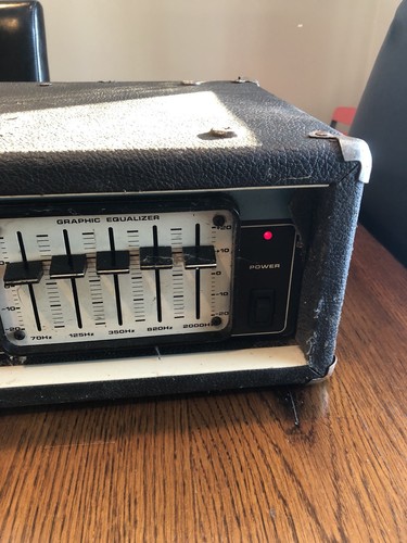 Vintage Acoustic Control Corp Model 330 Bass Amplifier Amp Head Has Issues!