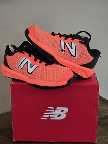 New Balance Kids 996 V5 Tennis Shoe Size 1.5 Wide Orange