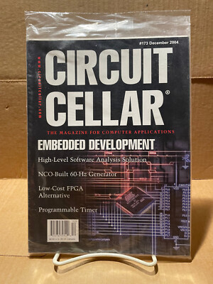 CIRCUIT CELLAR MAGAZINE #173 (2004) DECEMBER STILL SEALED