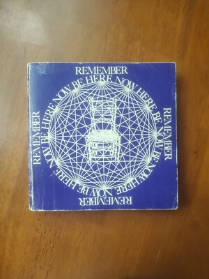 Be Here Now by RAM DASS - PB LAMA Foundation 1971 1st edition/3rd print 