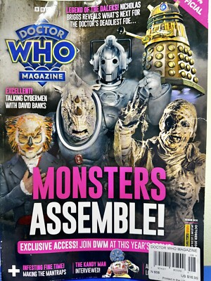 Doctor Who Magazine  Issue 608  2024  Monsters Assemble!