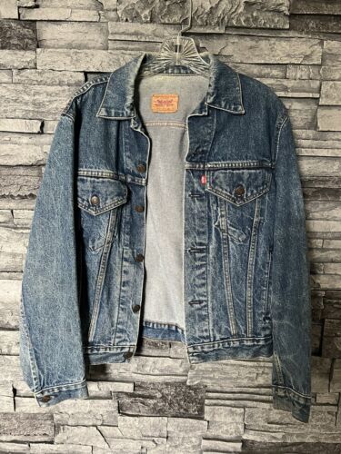 VTG 1980'S LEVIS 70506 0216 DENIM JACKET TRUCKER USA MEN VTG 1980'S LEVIS 70506 0216 DENIM JACKET TRUCKER USA MEN