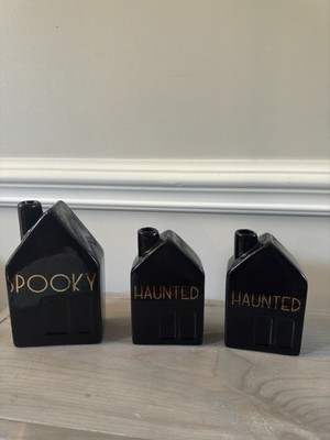Halloween Spooky Bud Vase Set  Black Joann Place & Time