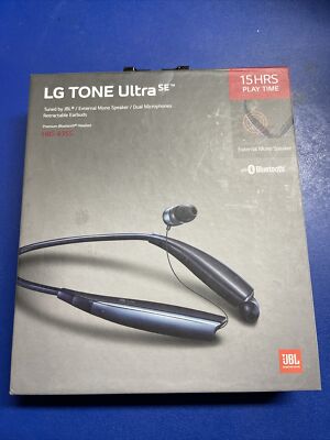 LG HBS-835S Blue Tone Ultra Se Bluetooth Stereo Neckband Headset by JBL