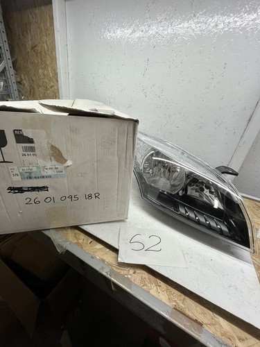 Renault Megane Headlight Right MK3 12-13 Chrome Headlamp Driver Off Side O/S OEM
