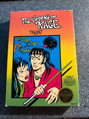 The Legend of Kage for Nintendo (NES) - Complete in Box (CIB)