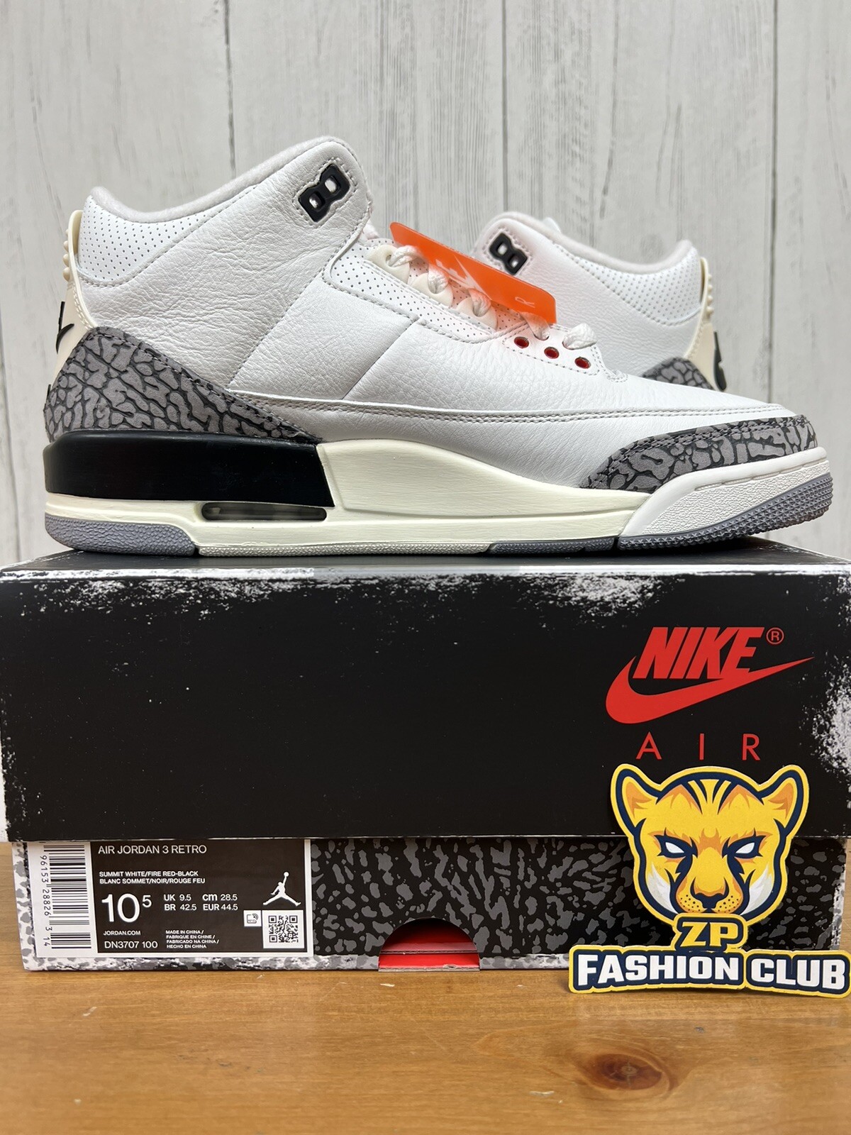 Air Jordan 3 White Cement Reimagined MENS DN3707-100 GS DM0967-100