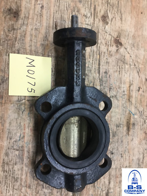 Butterfly Valve 3'' 200 Wafer SSI Bare Stem Alum/Brz Disc