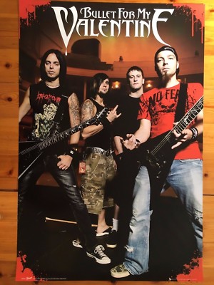 BULLET FOR MY VALENTINE,MUSIC BAND, AUTHENTIC LICENSED 2010