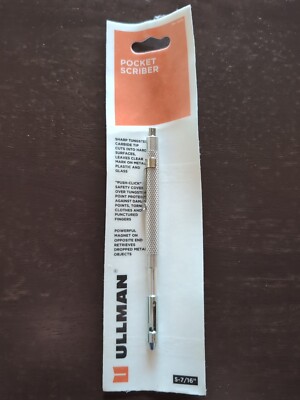 Ullman Tungsten Carbide Tip Pocket Scriber Magnetic Pickup Scribe MADE IN USA