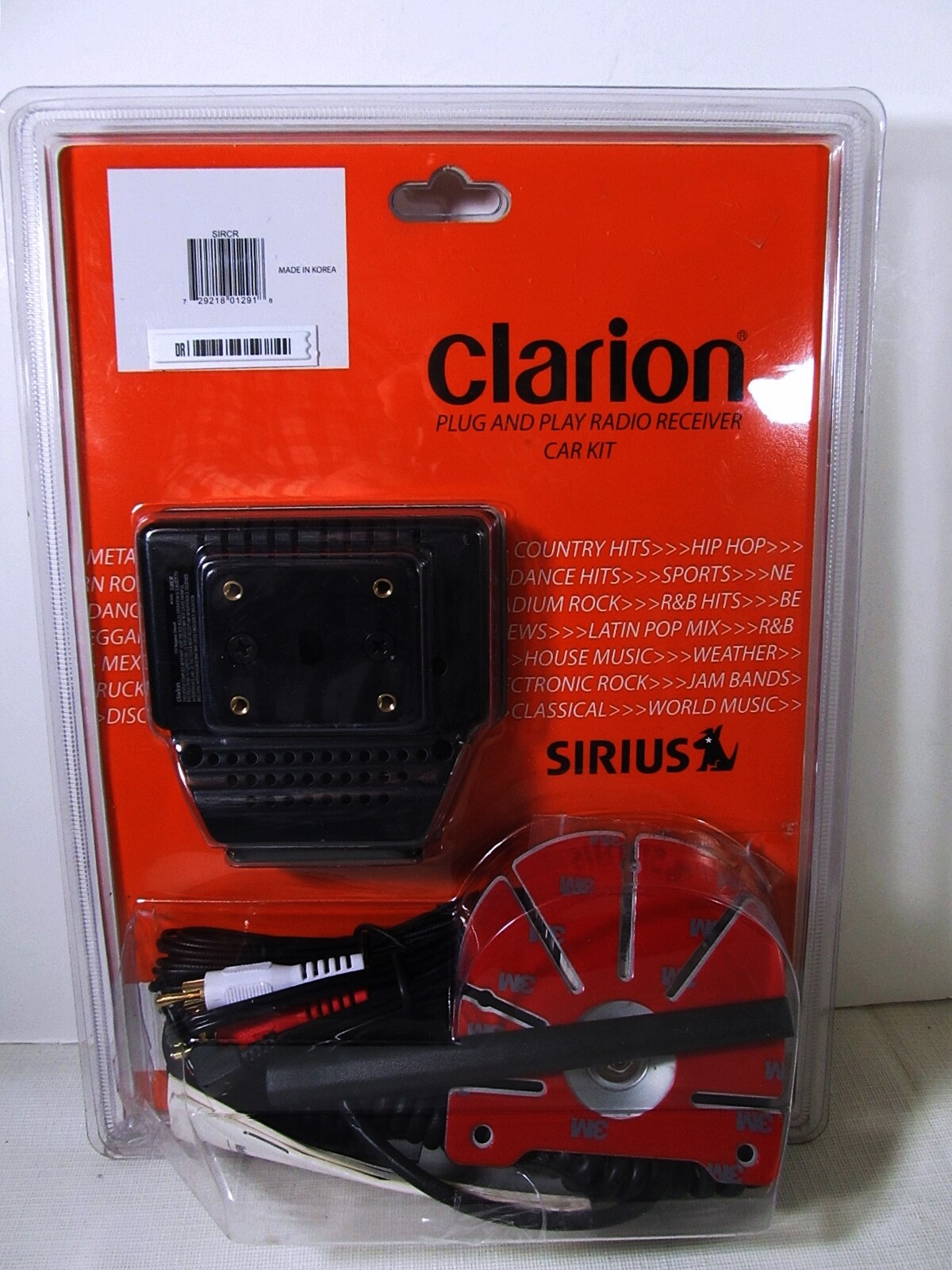 New Clarion Plug and Play Radio Receiver CAR Kit SIRCR