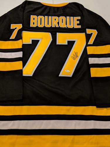 Ray Bourque Signed Jersey Autographed Custom Jersey Boston Bruins JSA COA