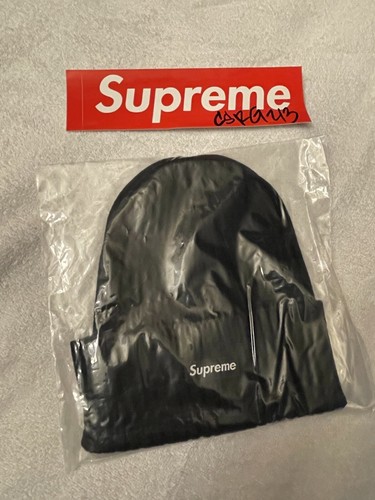 SUPREME SS19 OVERDYED BEANIE HAT BLACK | eBay