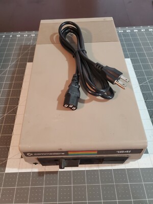 Commodore 64 Floppy Disk Drive: Model 1541 Untested Powers on 