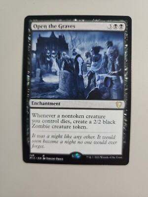 Open the Graves  Near Mint Innistrad: Midnight Hunt Commander 