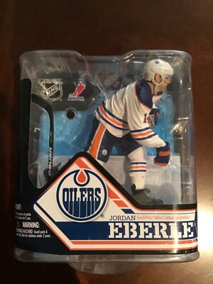 MCFARLANE NHL Series 32 ,Jordan Eberle rookie debut in a Edmonton Oilers jersey 