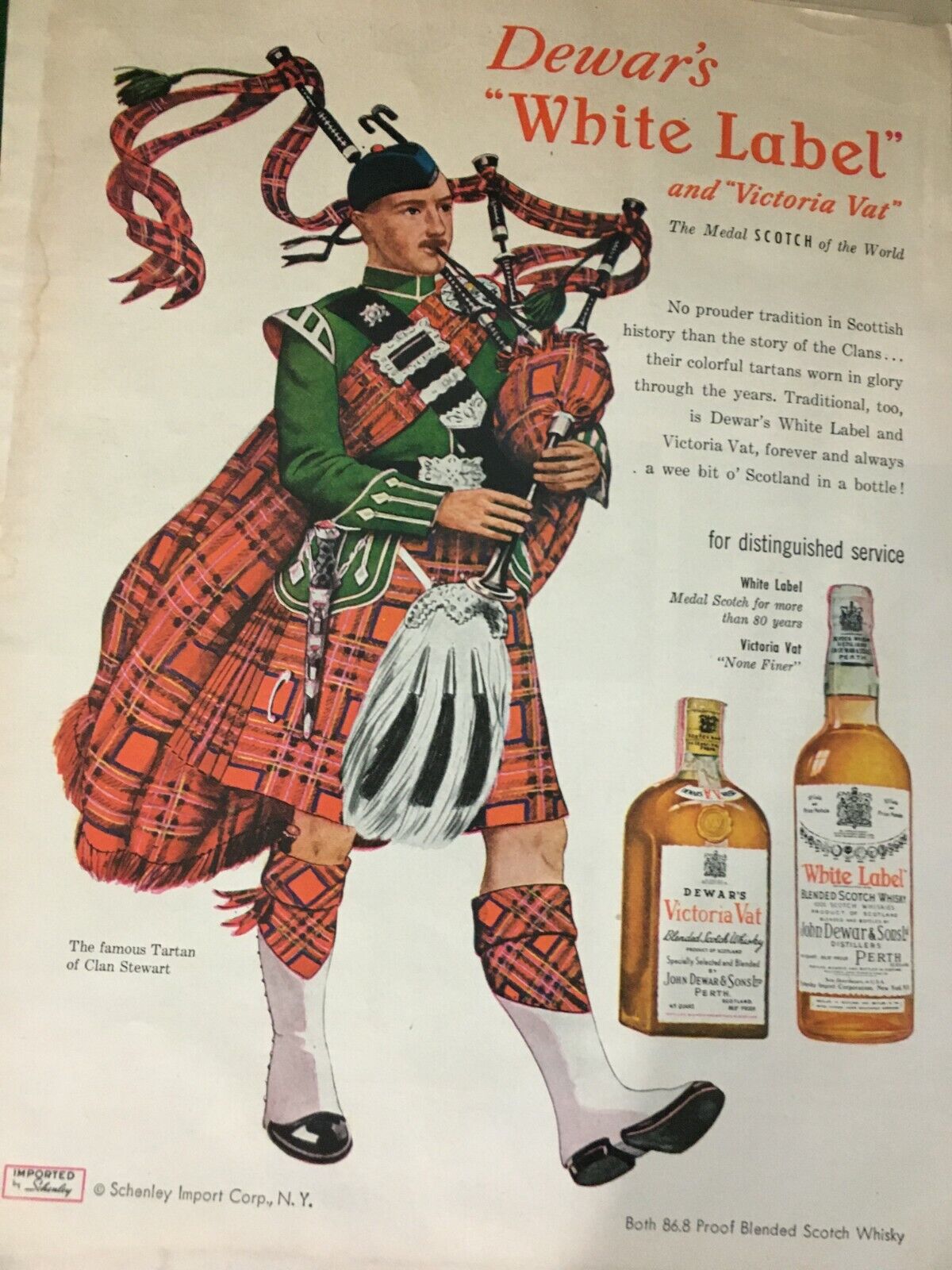 1951 VTG Magazine Print Ad 8