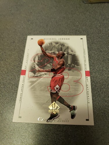 その他 Michael Jordan SP AUTHENTIC 1998 SP Authentic Michael Jordan SAMPLE #23 PSA 9 MINT LOW