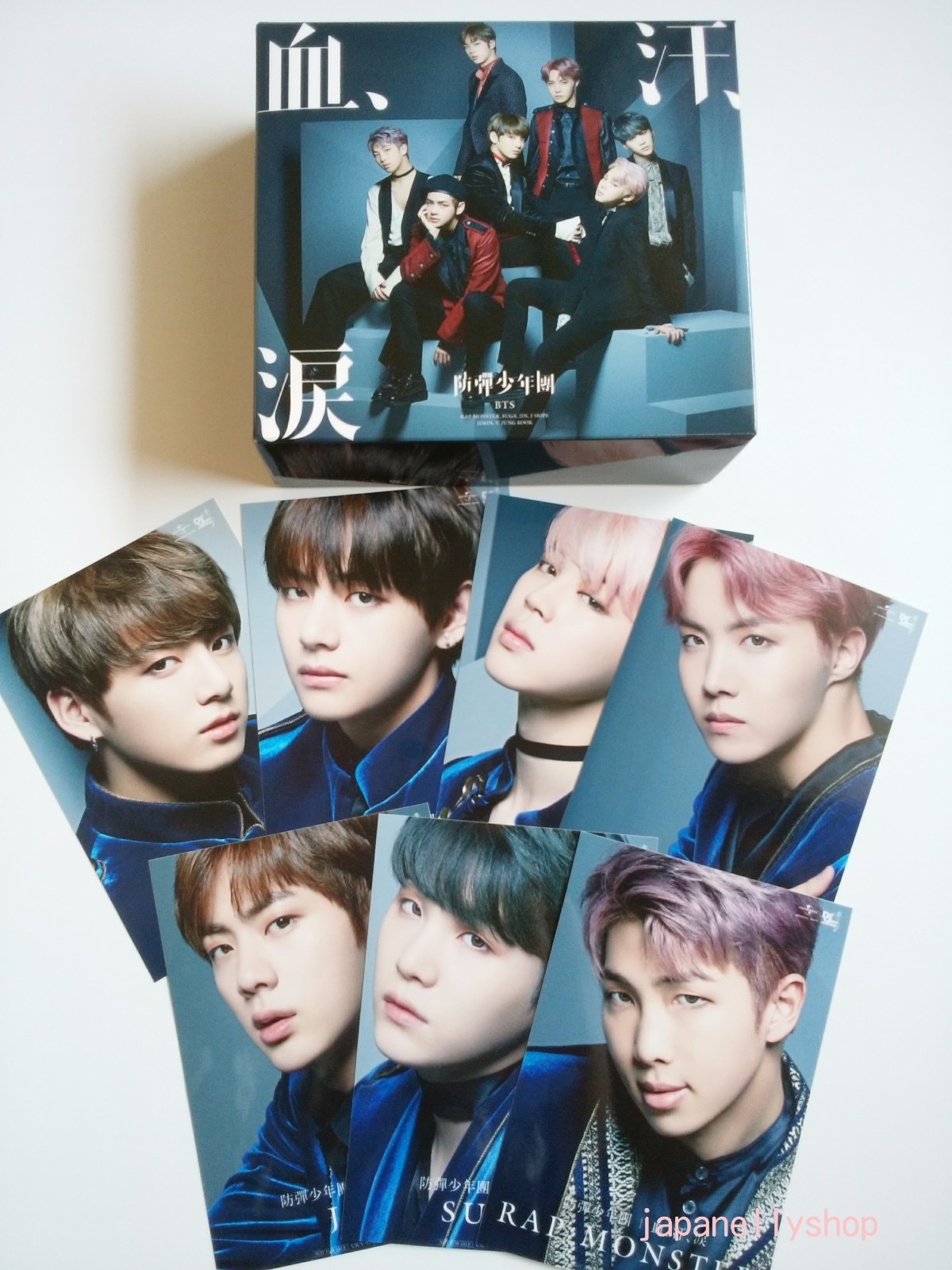 Bts Blood Sweat Tears Chi Ase Namida Photo Set Cd Set Japan Bangtan Boys