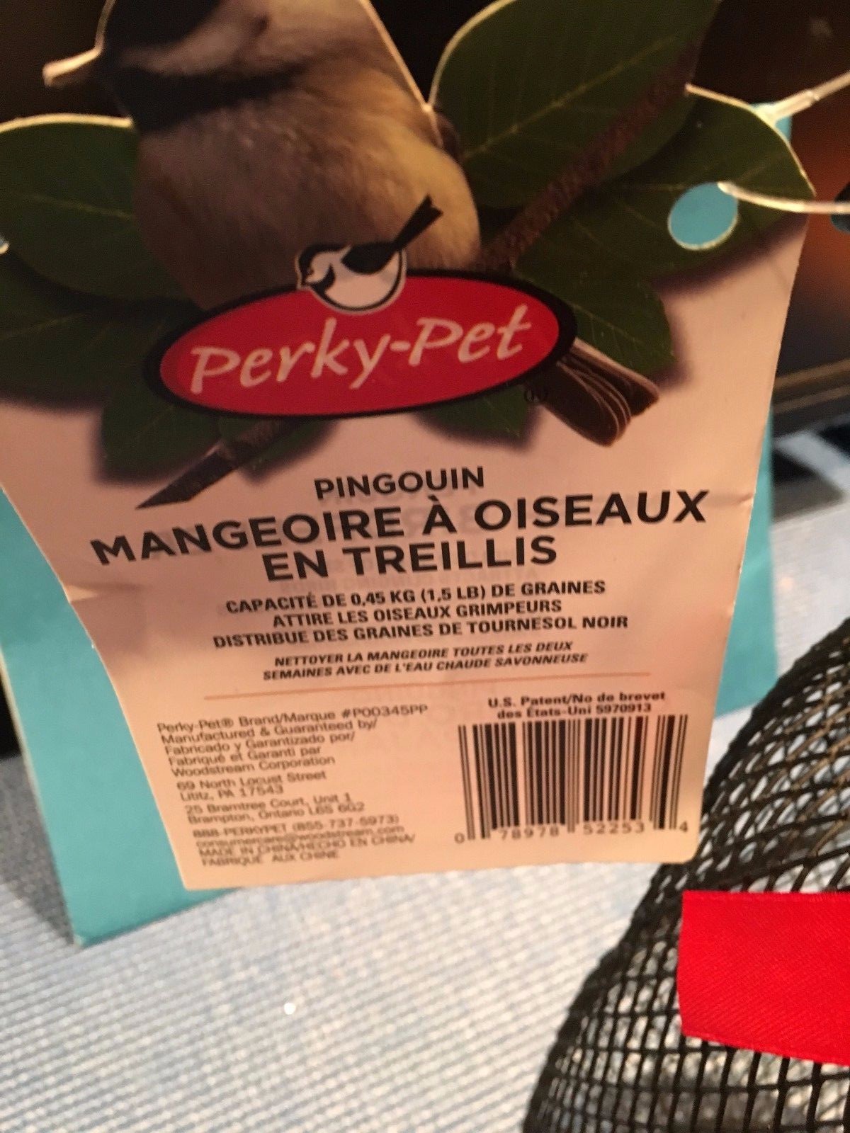 Perky Pet P00345 NO/NO Penguin Wild Bird Feeder Perky-Pet