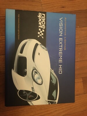 Race Sport Vision Extreme H4 6K VE Crystal White HID KIT