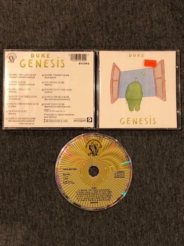 Duke by Genesis 814 270-2 Charisma Polygram 1st Print CD Duke by Genesis 814 270-2 Charisma Polygram 1st Print CD